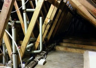 Odour removal loft biosweep